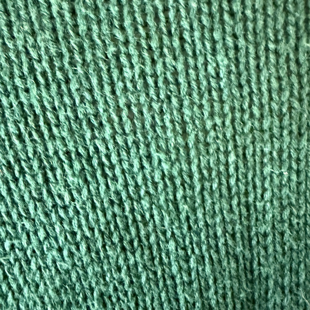 Vintage Green Button-Up Women's Cardigan - Picture 10 of 10